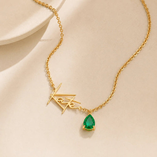 Written For You Necklace - Isadora