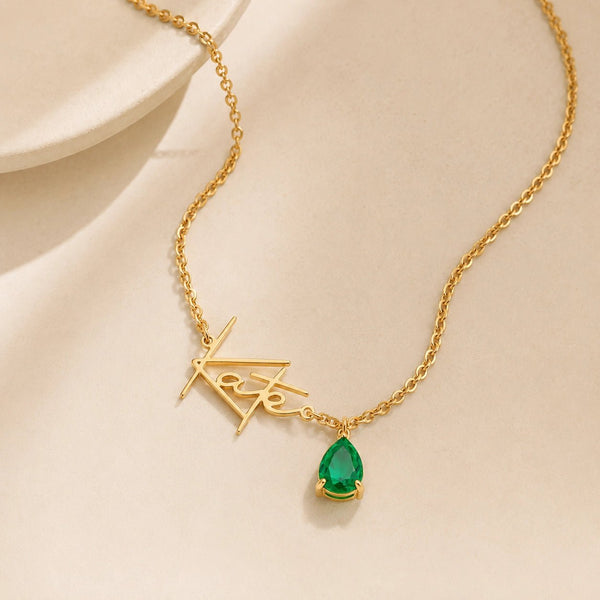 Written For You Necklace - Isadora