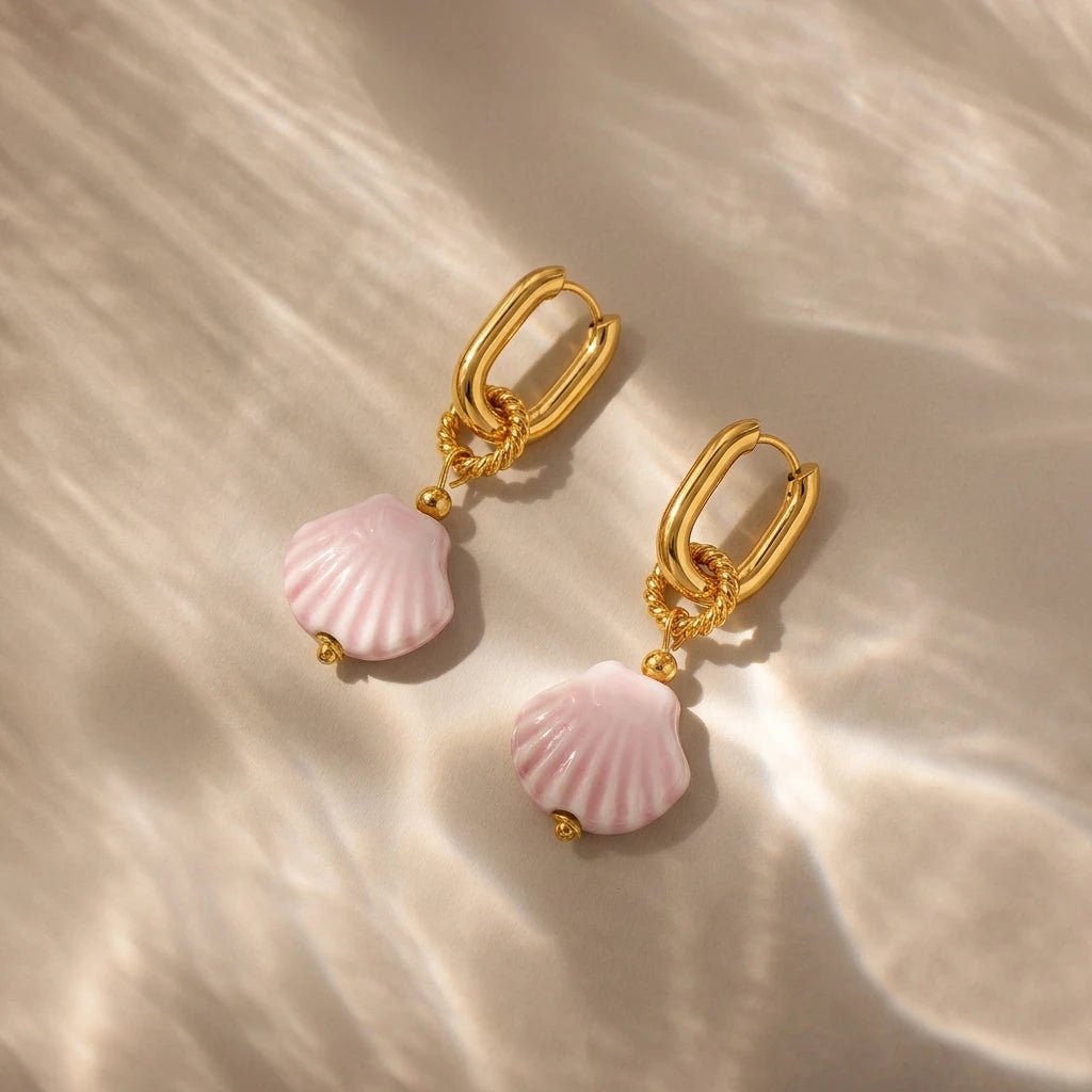 Coquille Earrings - Isadora