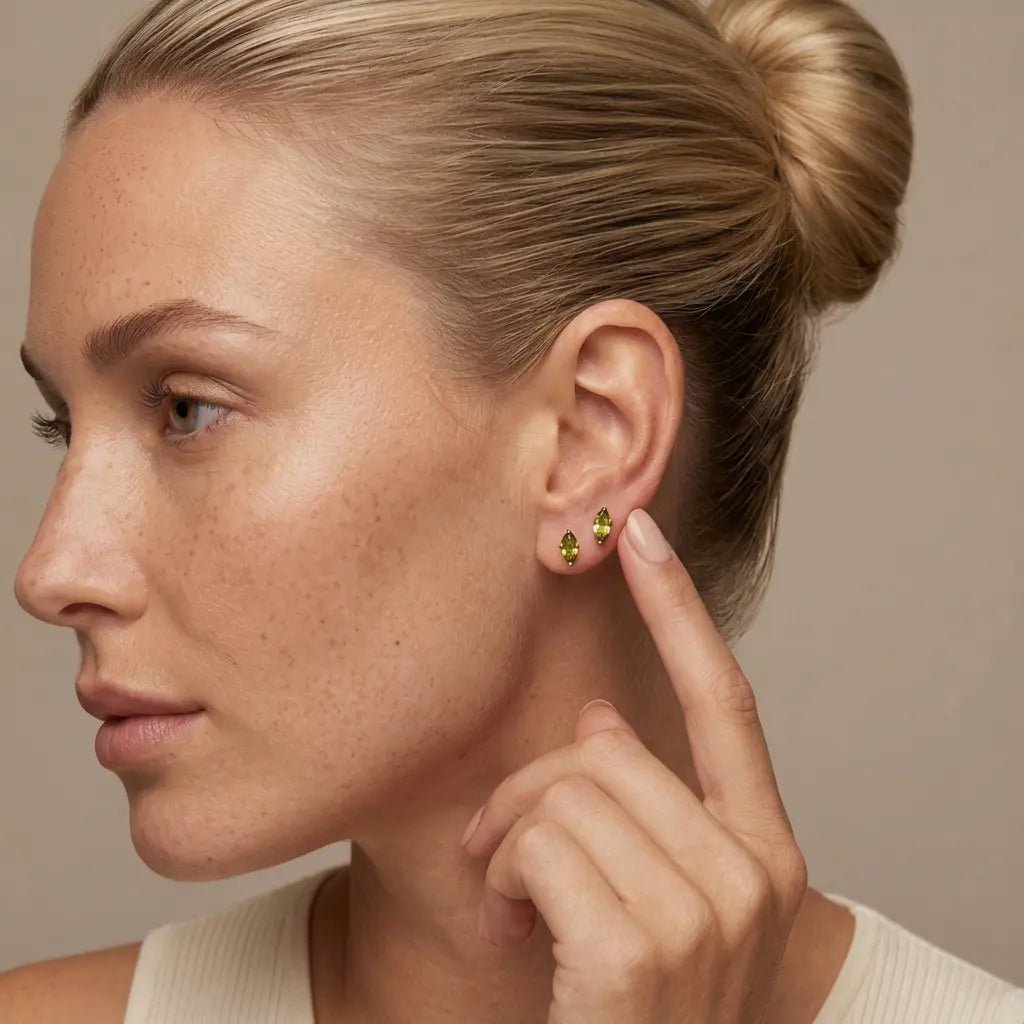 Olive Earrings - Isadora