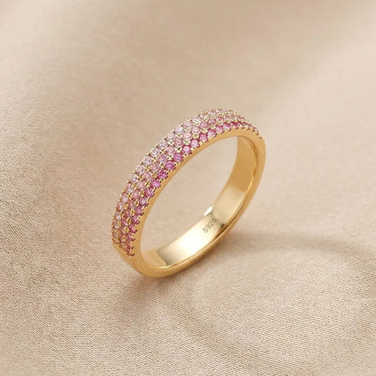 Rose Ombré Ring