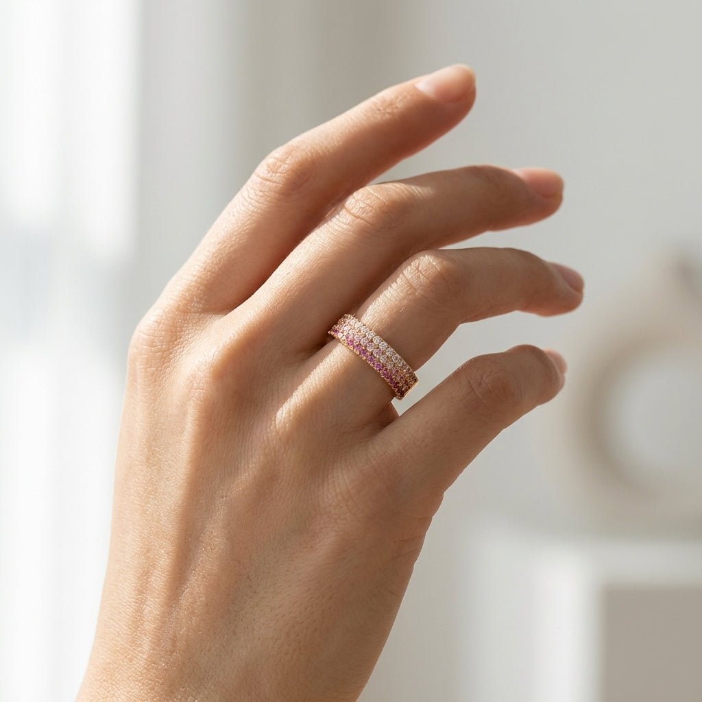 Rose Ombré Ring