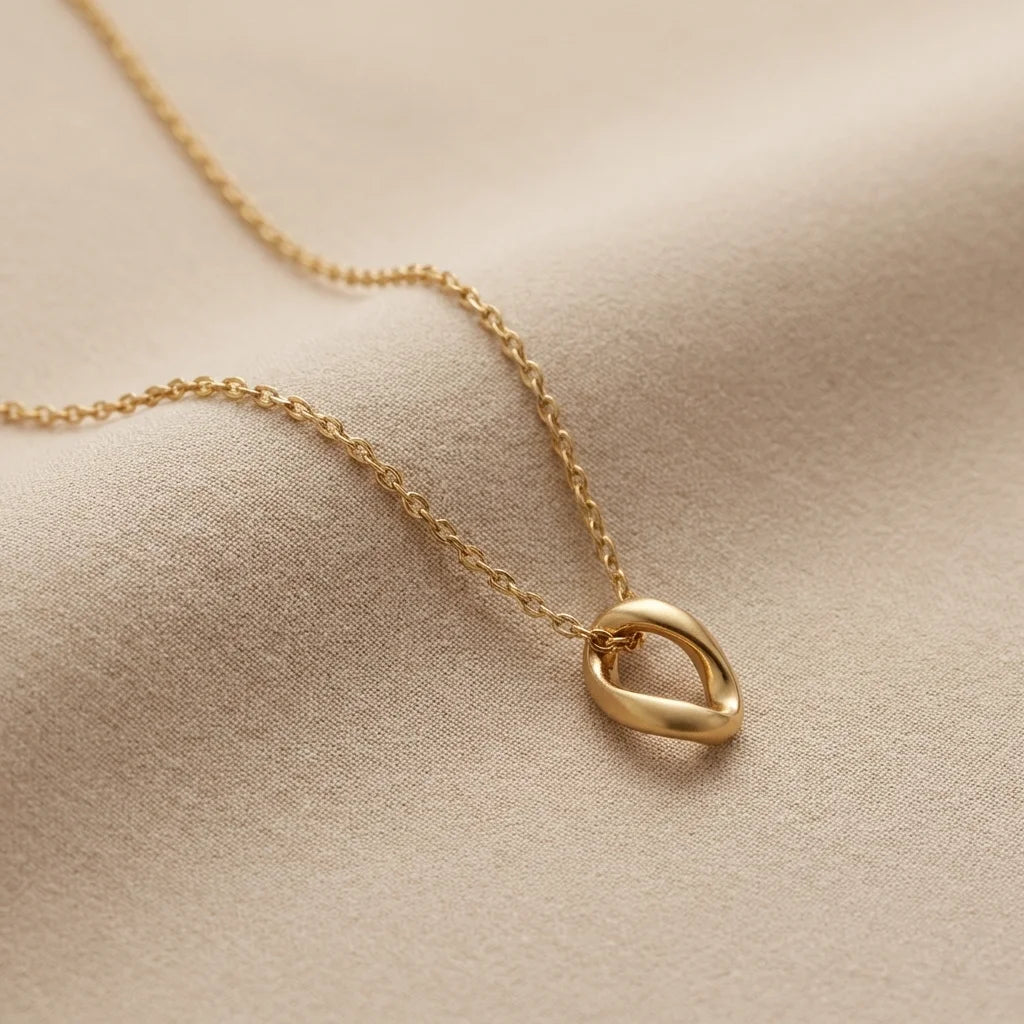 Twist Pendant Necklace