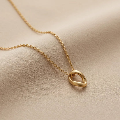 Twist Pendant Necklace