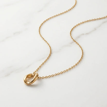 Twist Pendant Necklace