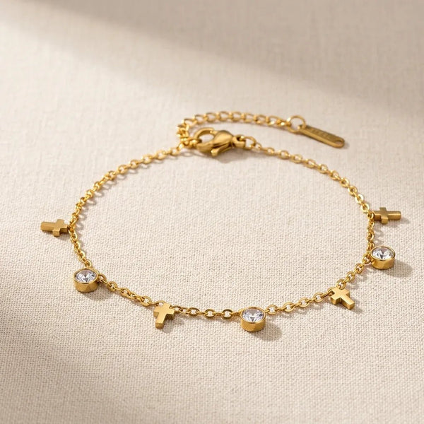 Cross Icon Bracelet