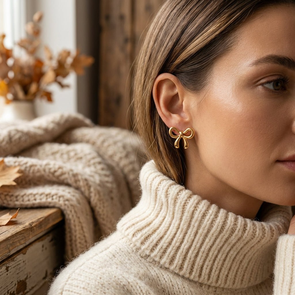 Coquette Gold Earrings