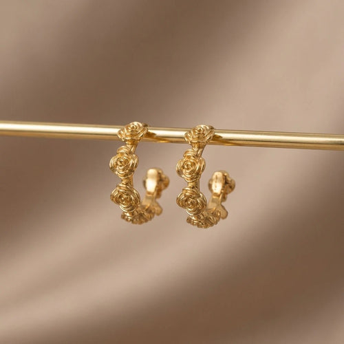 Jardin D'Or Hoops - Isadora